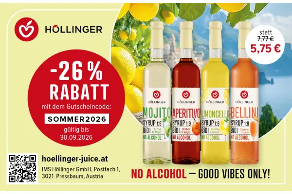 -26% RABATT | NO ALCOHOL - GOOD VIBES ONLY!