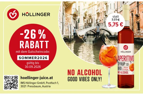 -26% RABATT | NO ALCOHOL - GOOD VIBES ONLY!