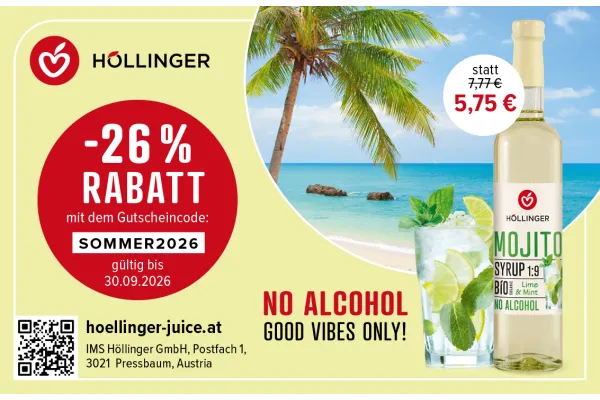 -26% RABATT | NO ALCOHOL - GOOD VIBES ONLY!