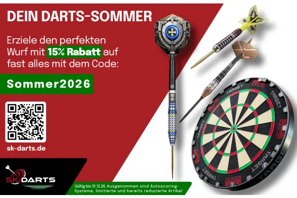 Erziele den perfekten Wurf mit 15% Rabatt auf fast alles.
